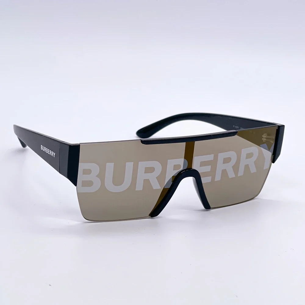 NEW BURBERRY UNISEX SHIELD SUNGLASSES BURBERRY BE4291 3001/G NEW BURBERRY